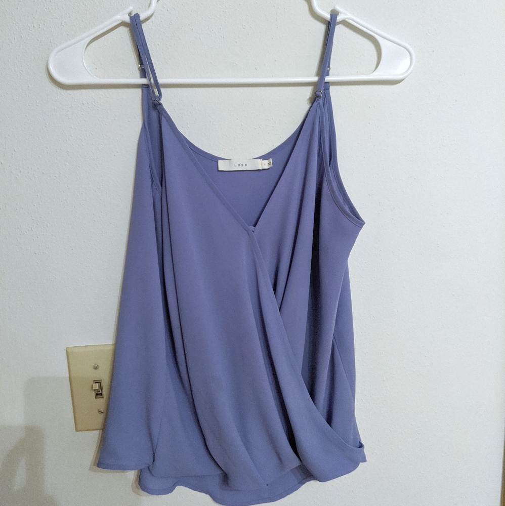 Lush Lilac Spaghetti Strap Tank